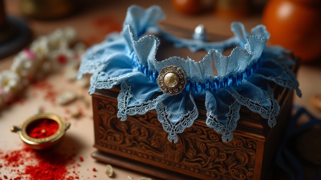 The Blue Garter's Connection to the Groom