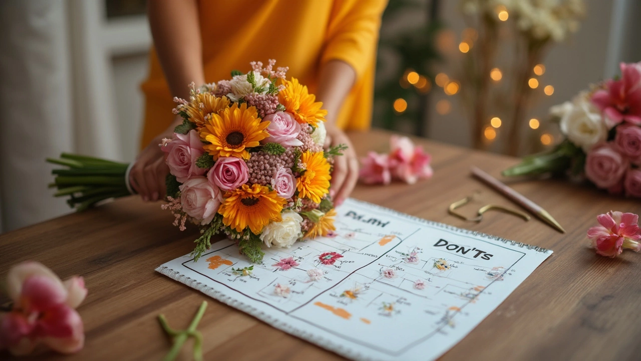 Wilting Drama: Mixing Long-Lasting and Sensitive Blooms
