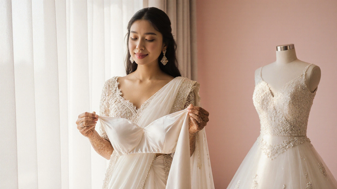 Bridal Slip: What Brides Wear Under Their Dress